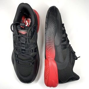 Puma Court Rider 2.0 Batman Black Canvas Athletic Basketball Shoes Mens 10.5